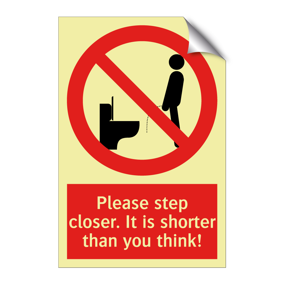 Please step closer. It is shorter than you think!