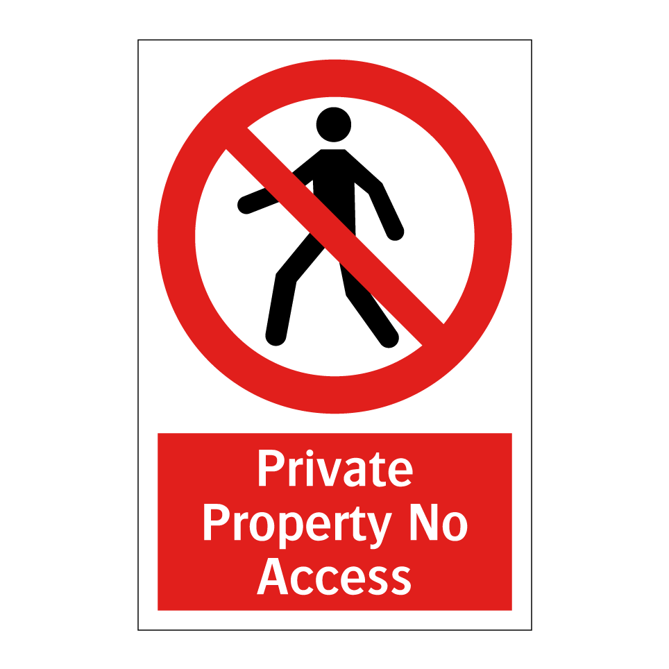 Private Property No Access