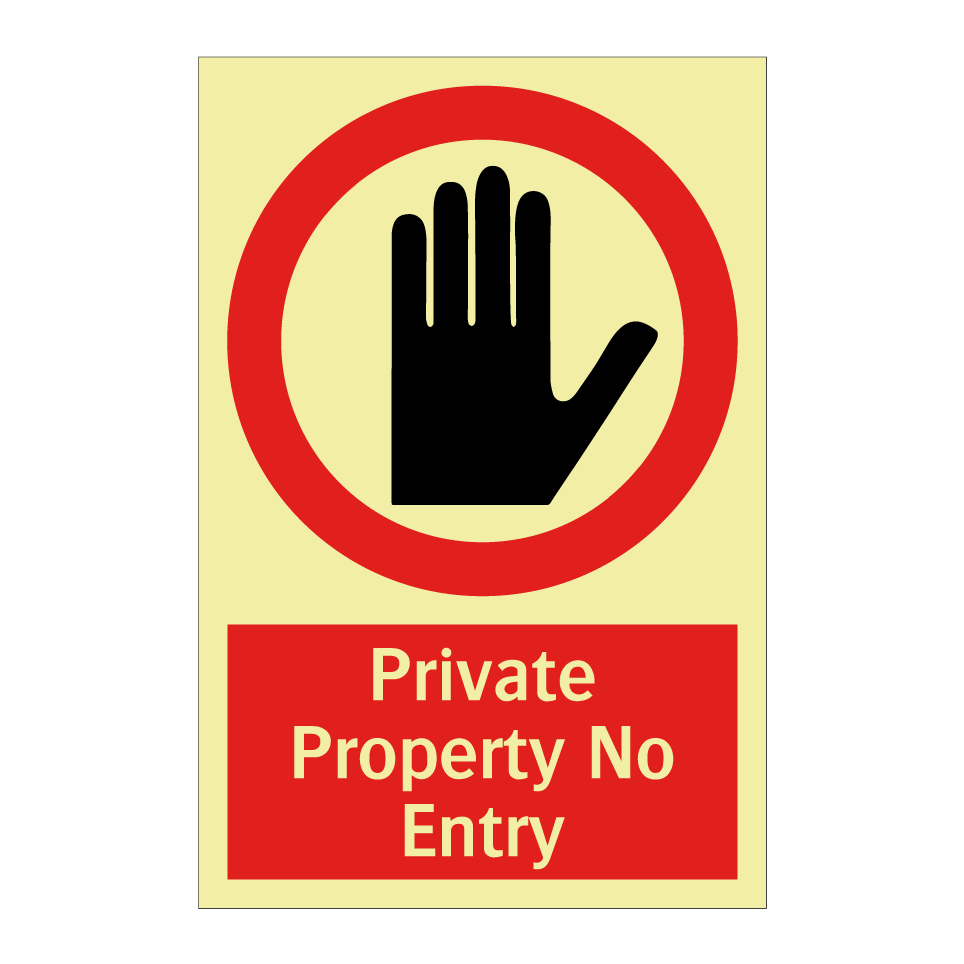 Private Property No Entry