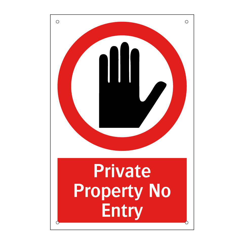 Private Property No Entry