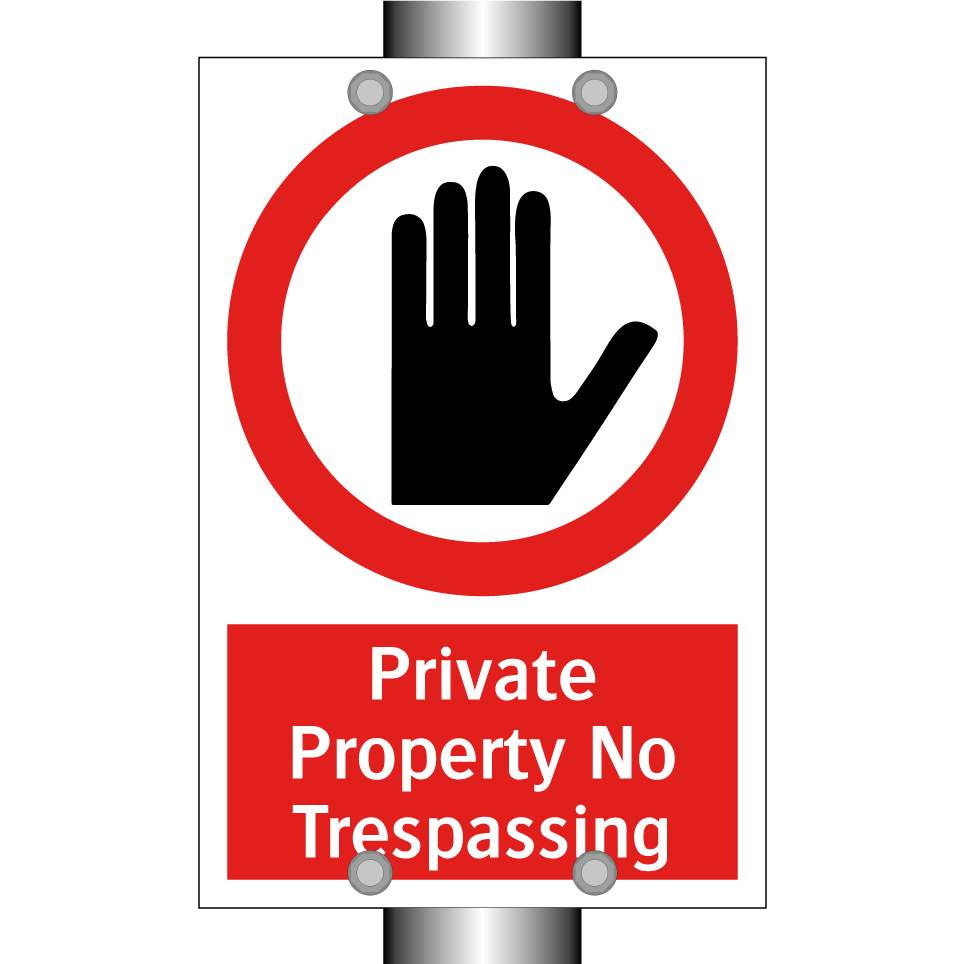 Private Property No Trespassing