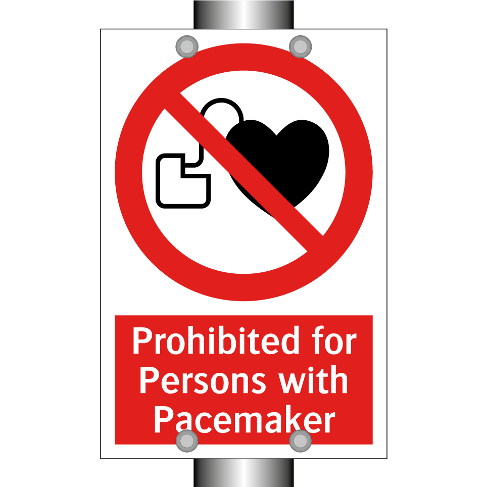 Prohibited for Persons with Pacemaker