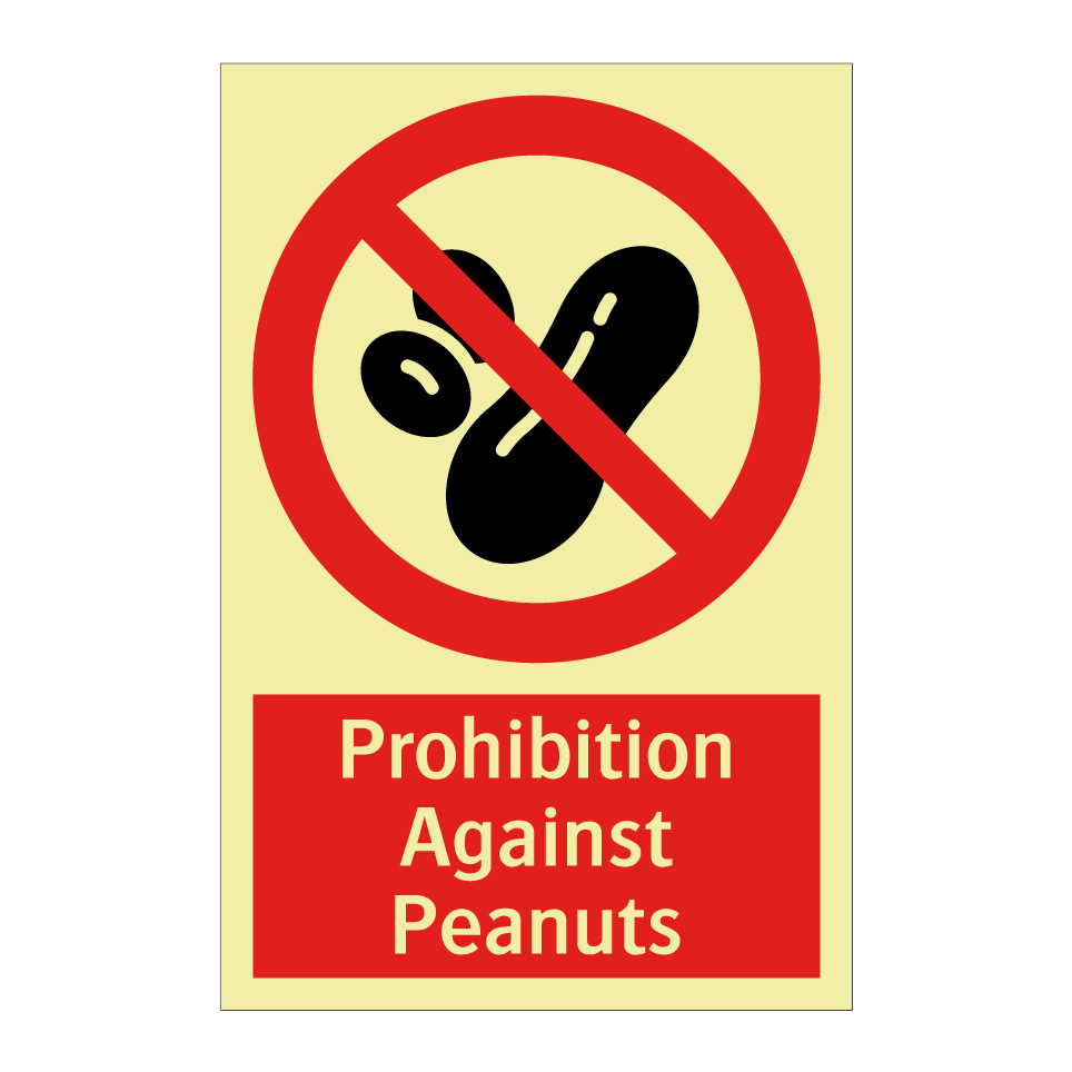 Prohibition Against Peanuts
