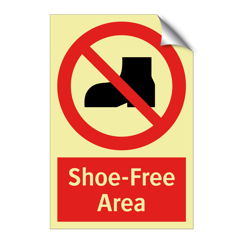 Shoe-Free Area
