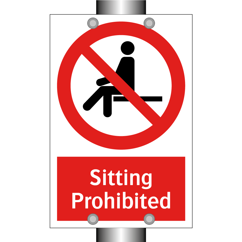 Sitting Prohibited