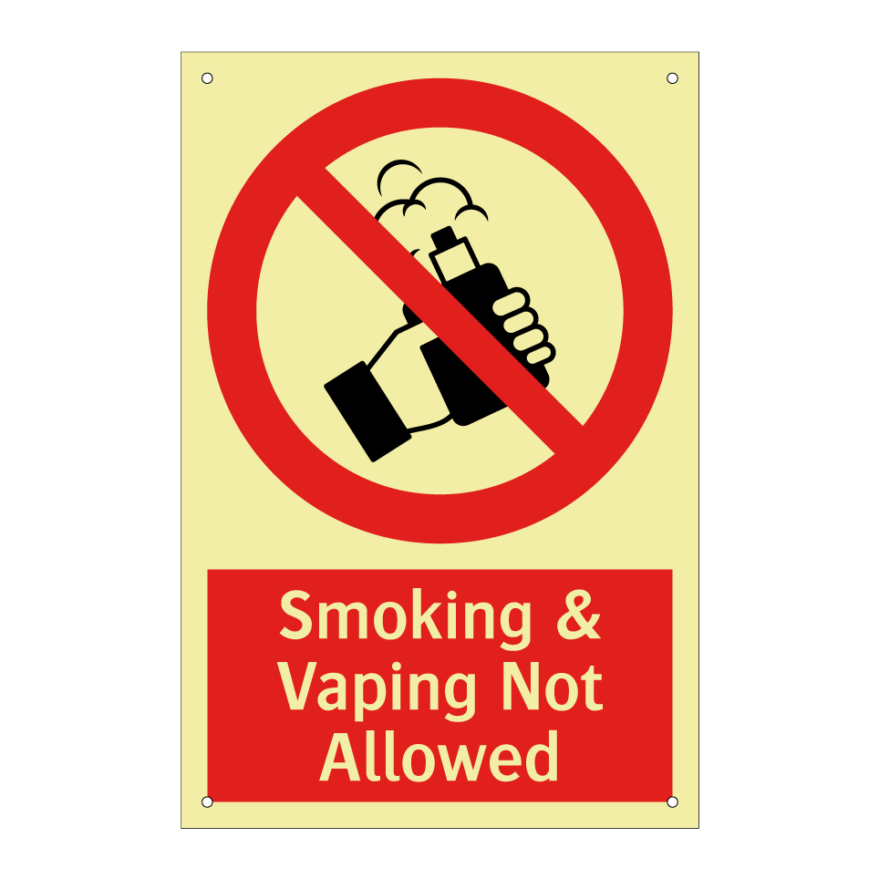 Smoking & Vaping Not Allowed