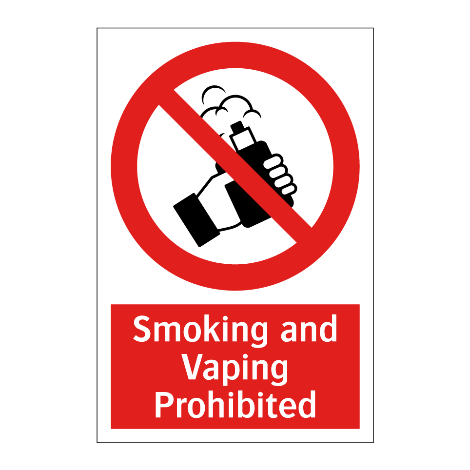 Smoking and Vaping Prohibited