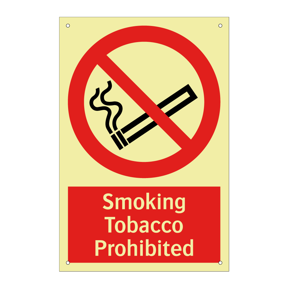 Smoking Tobacco Prohibited