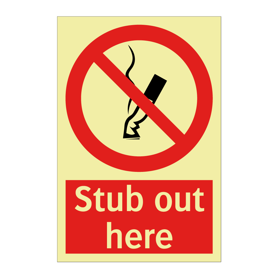 Stub out here