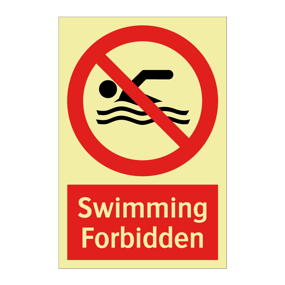 Swimming Forbidden