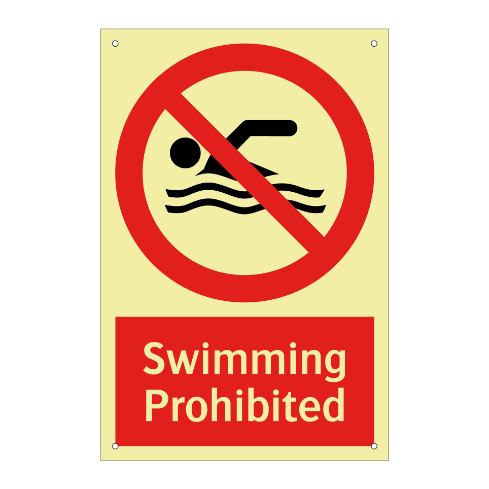 Swimming Prohibited