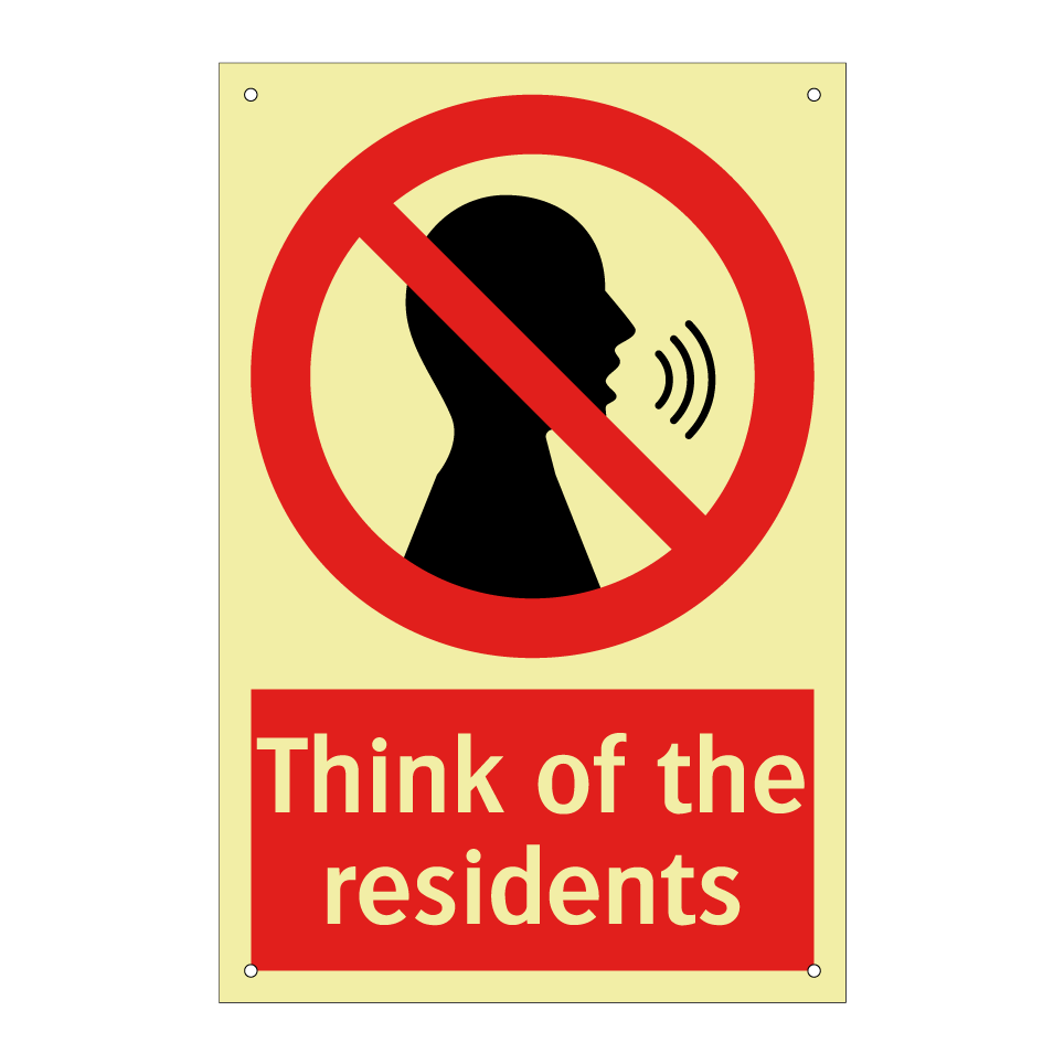 Think of the residents