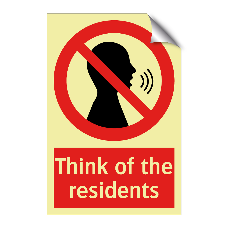 Think of the residents