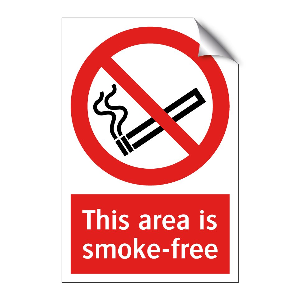 This area is smoke-free