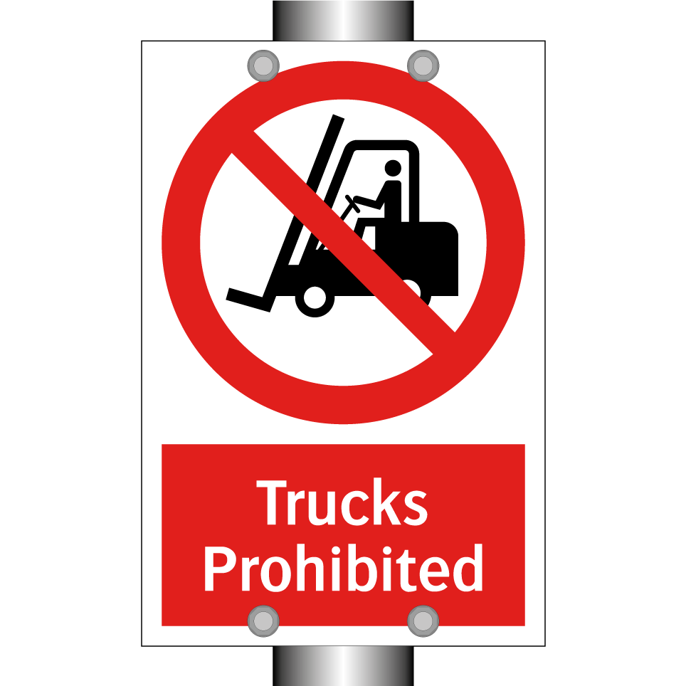 Trucks Prohibited