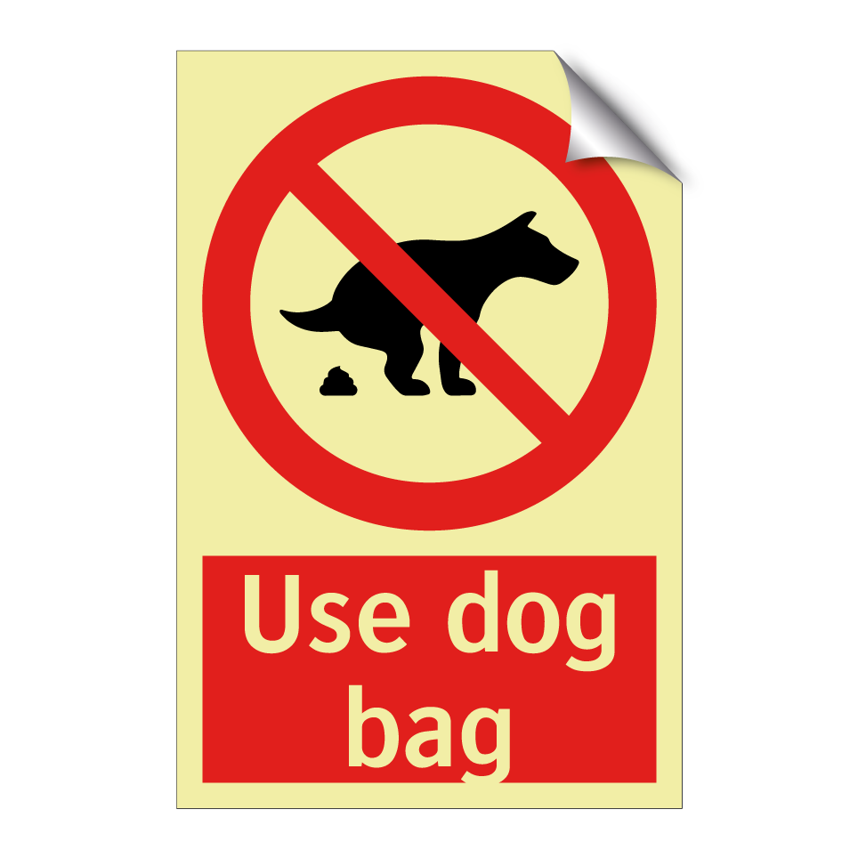 Use dog bag