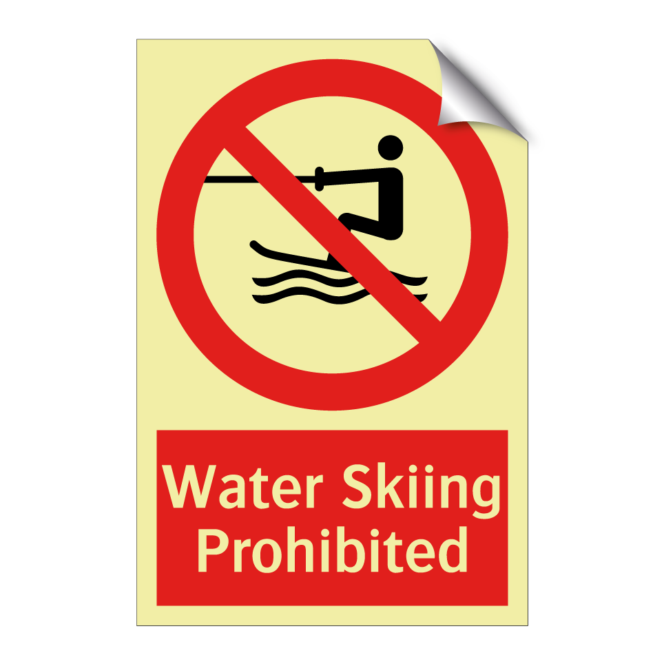 Water Skiing Prohibited