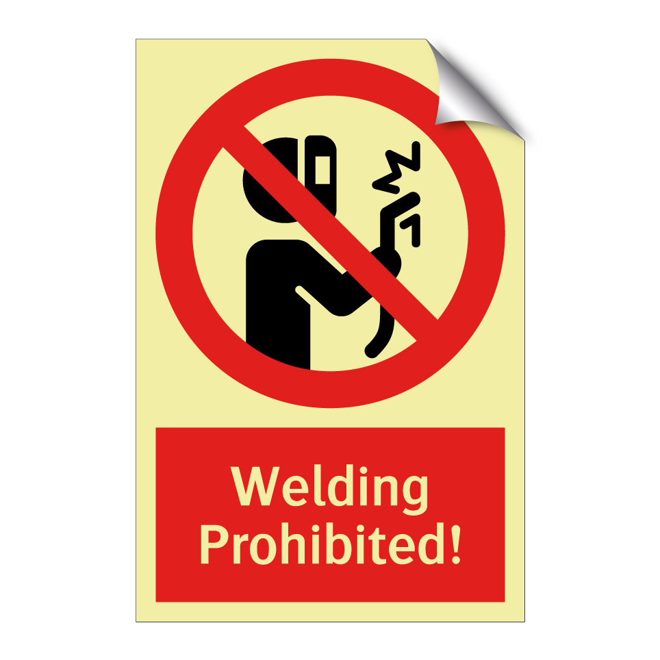 Welding Prohibited!