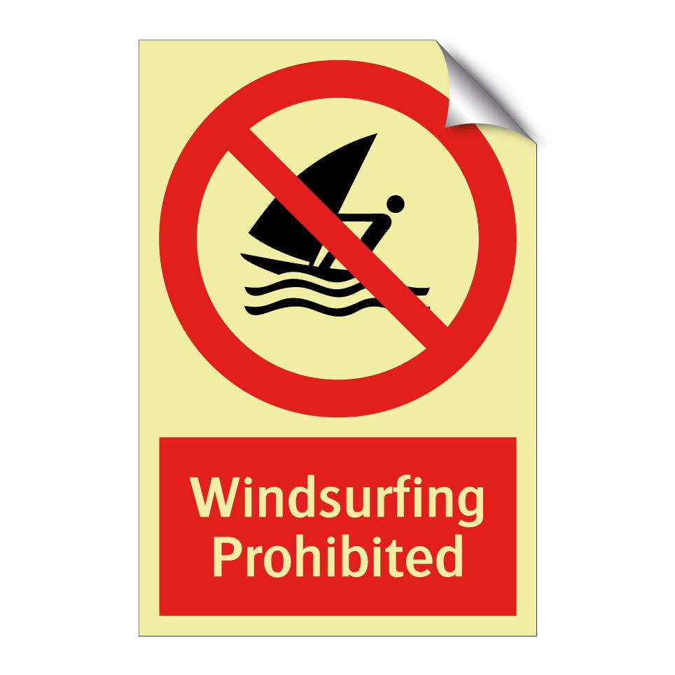 Windsurfing Prohibited