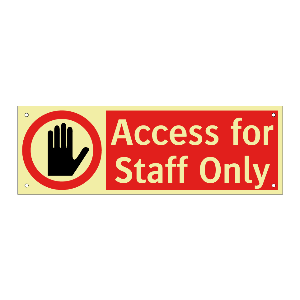 Access for Staff Only