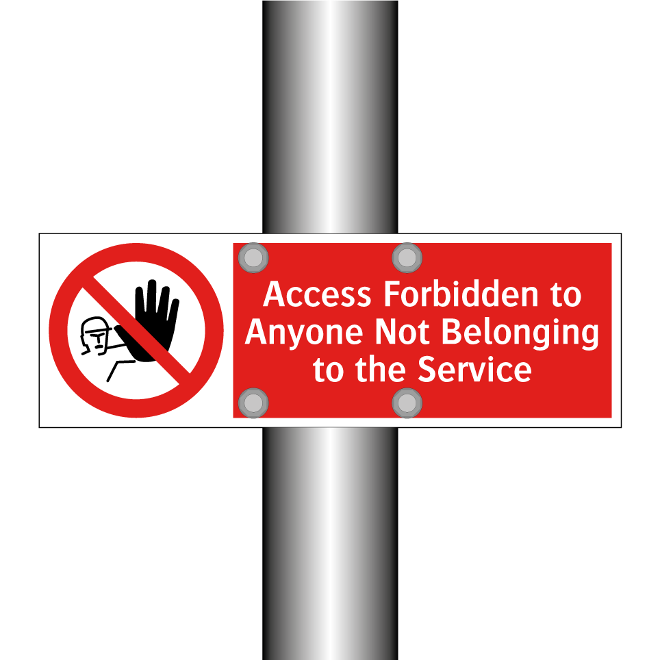 Access Forbidden to Anyone Not Belonging to the Service