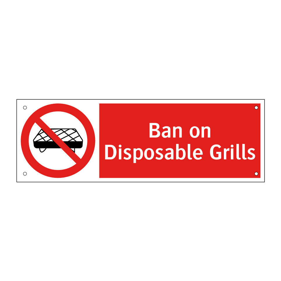 Ban on Disposable Grills