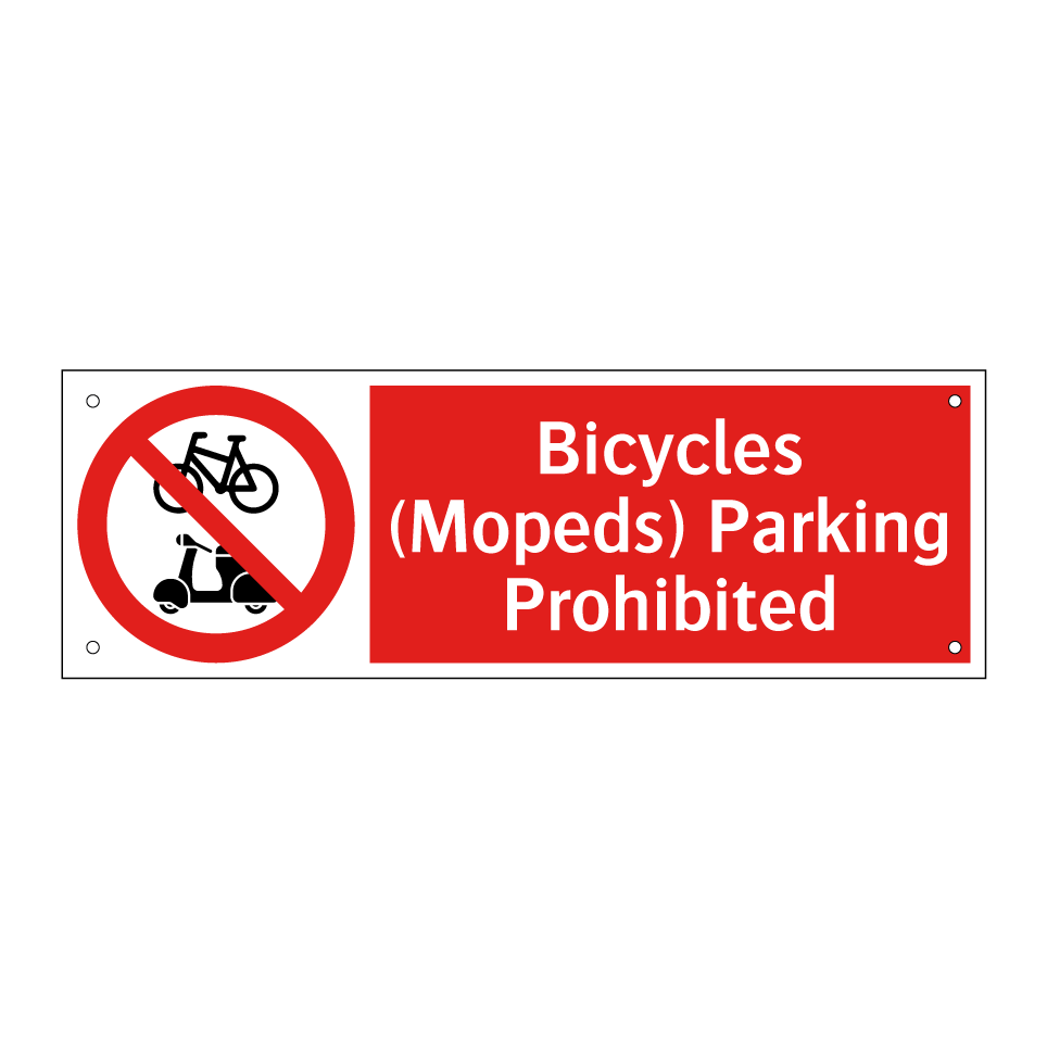 Bicycles (Mopeds) Parking Prohibited