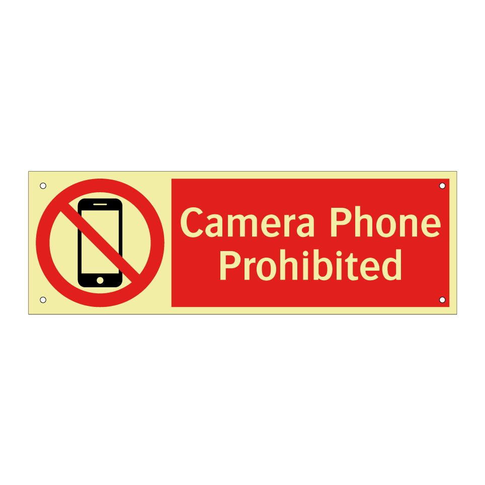 Camera Phone Prohibited