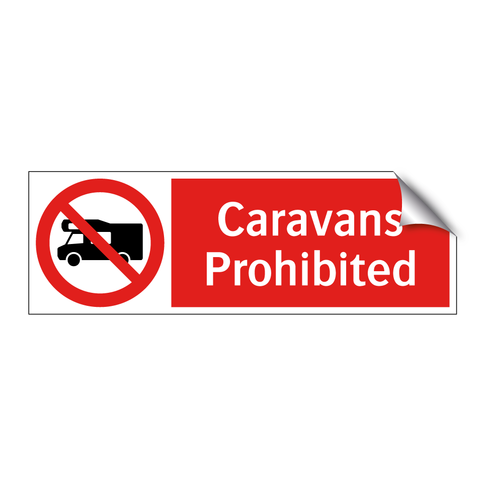 Caravans Prohibited