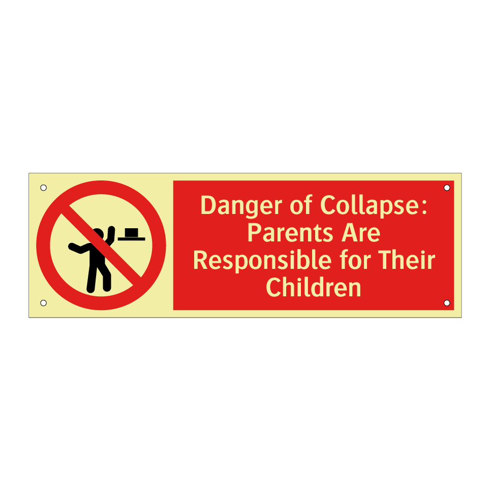 Danger of Collapse: Parents Are Responsible for Their Children