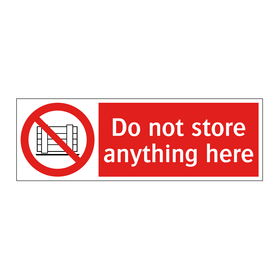 Do not store anything here