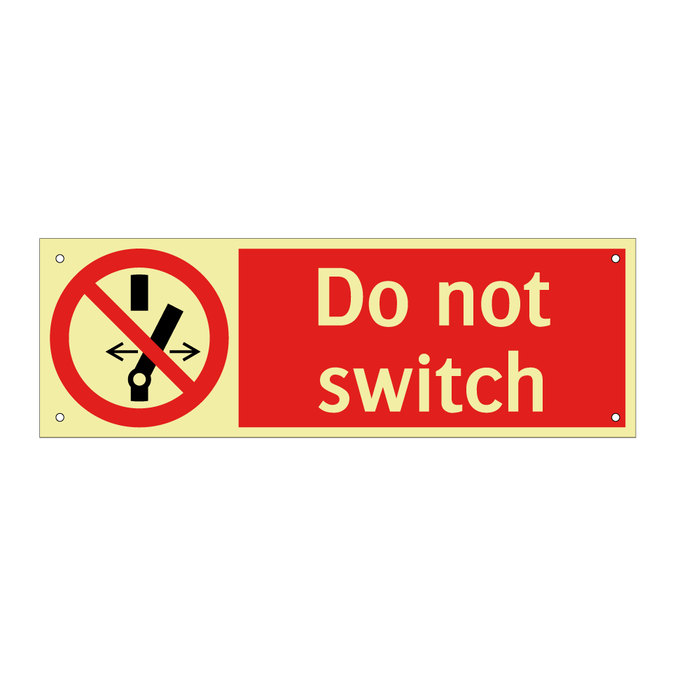 Do not switch