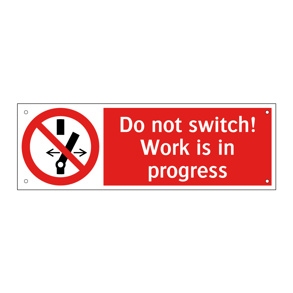 Do not switch! Work is in progress