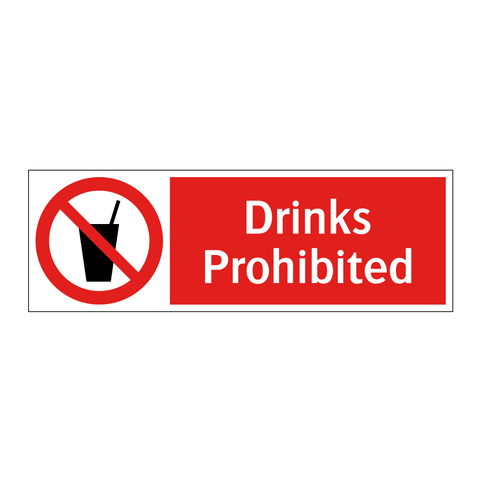 Drinks Prohibited