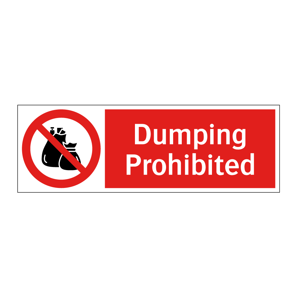 Dumping Prohibited