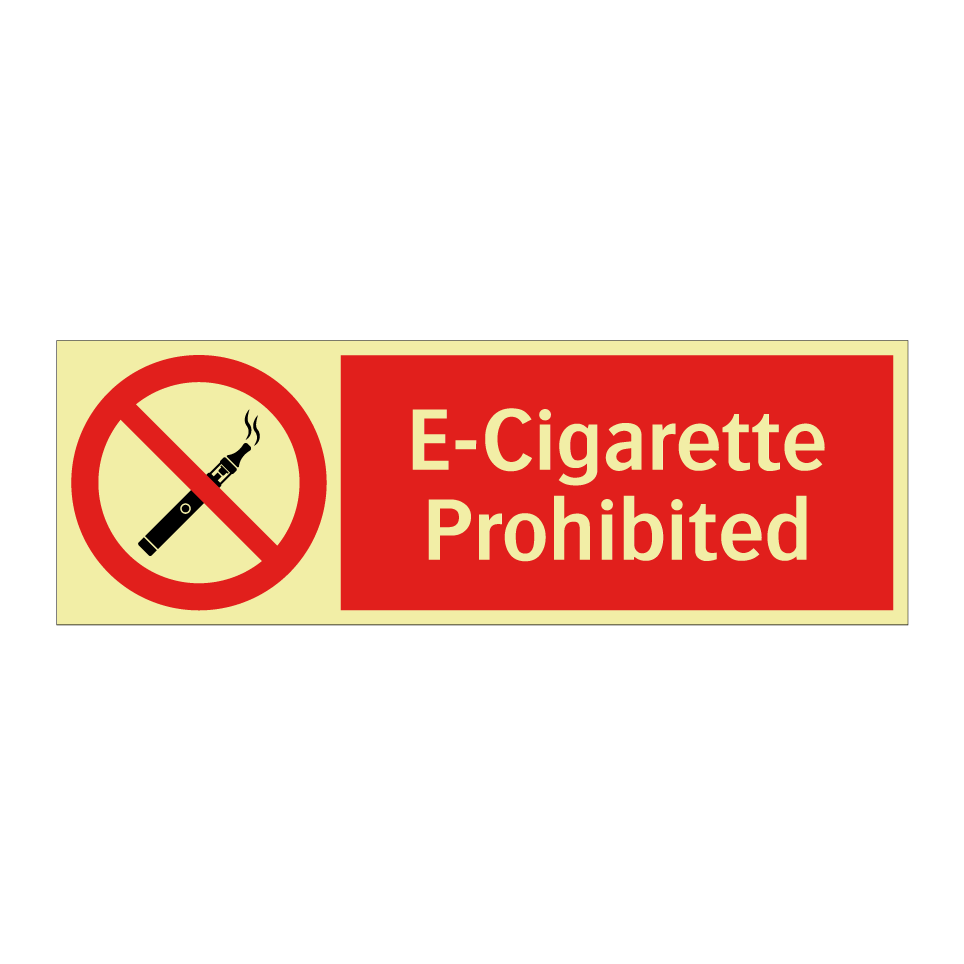 E-Cigarette Prohibited