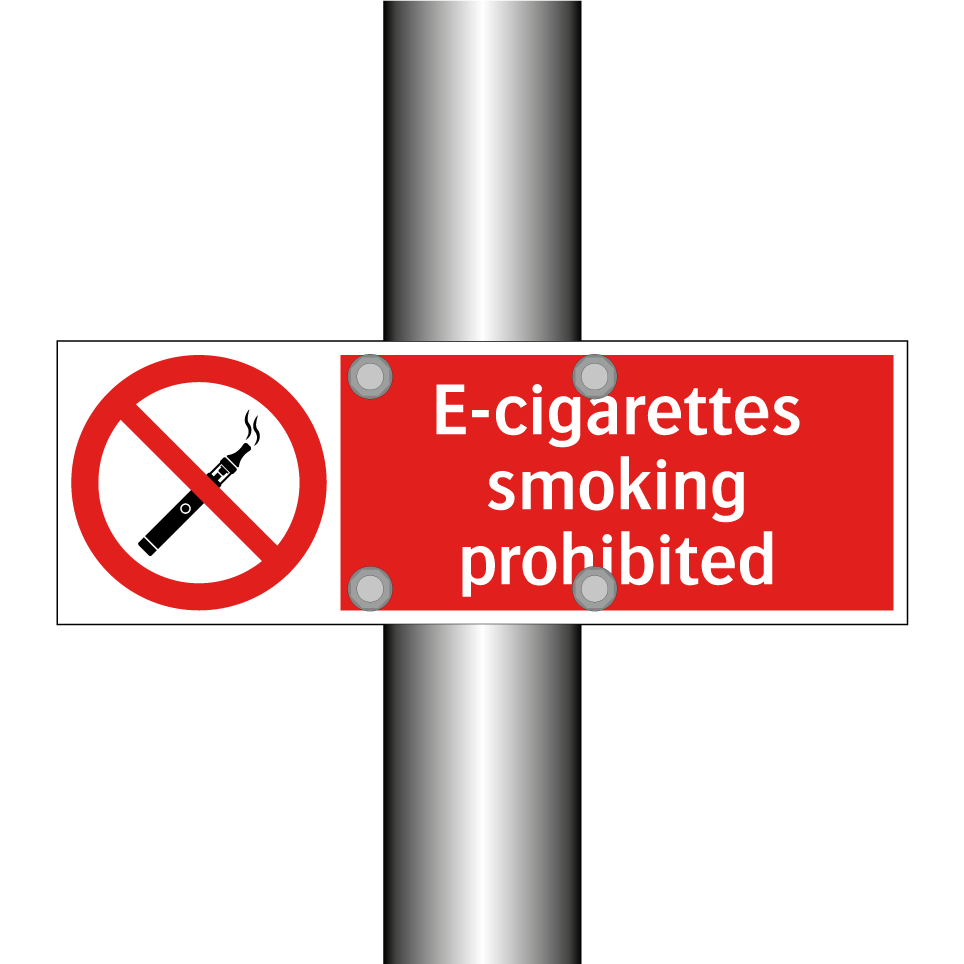 E-cigarettes smoking prohibited