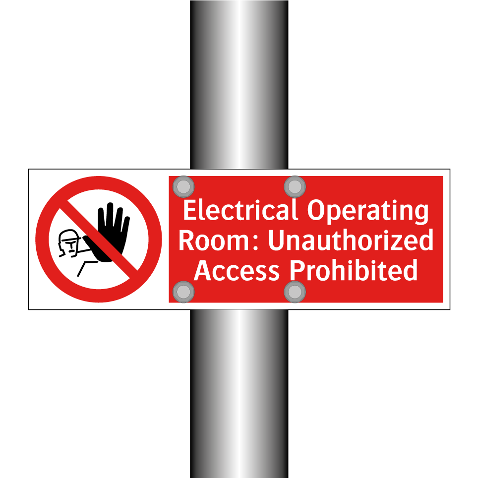 Electrical Operating Room: Unauthorized Access Prohibited
