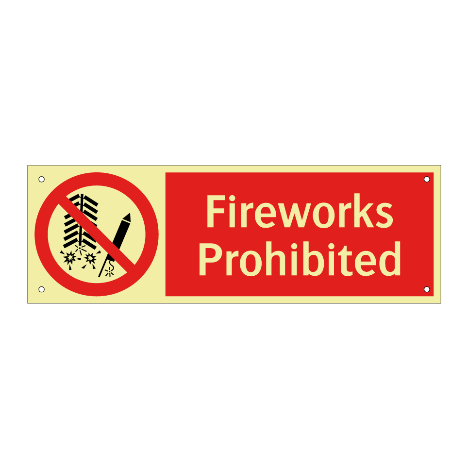 Fireworks Prohibited