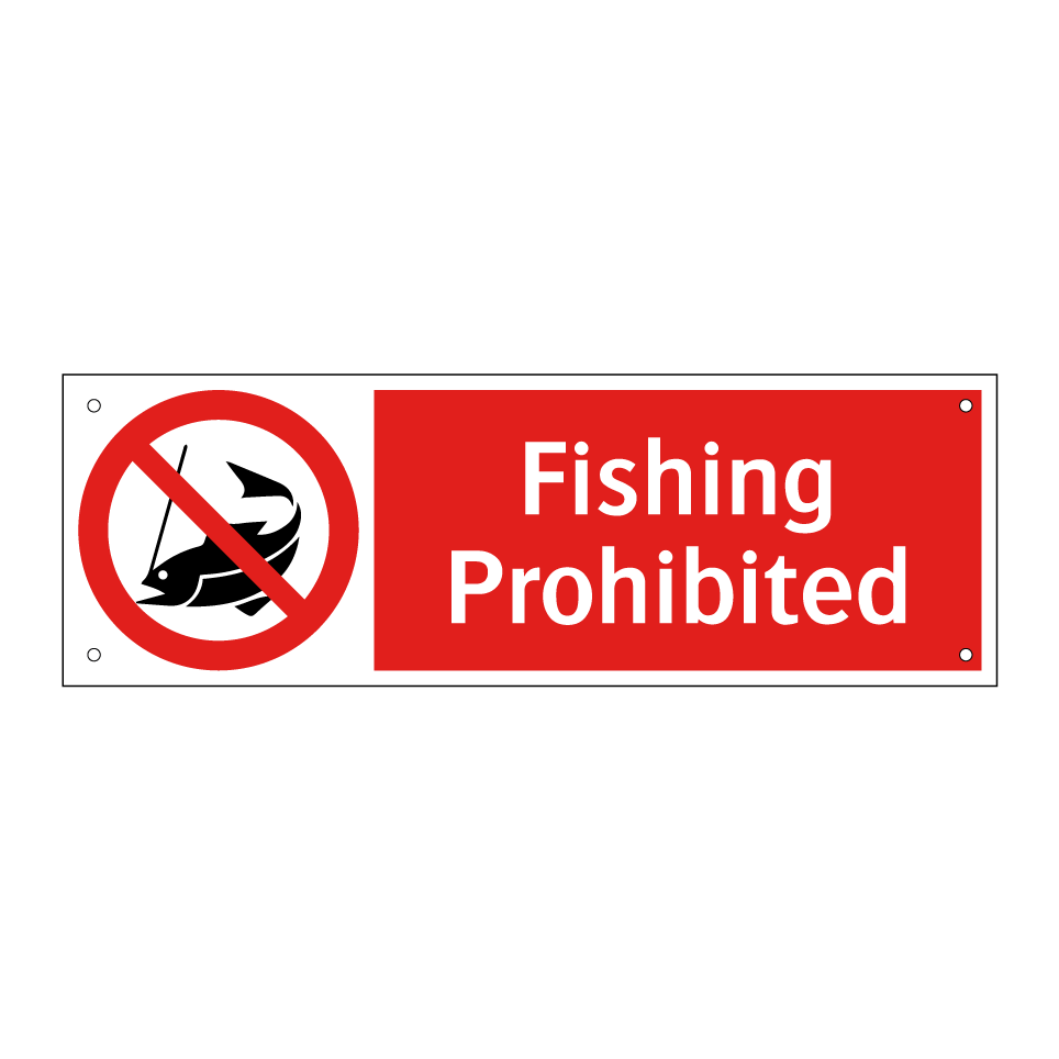 Fishing Prohibited