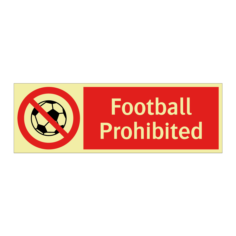 Football Prohibited