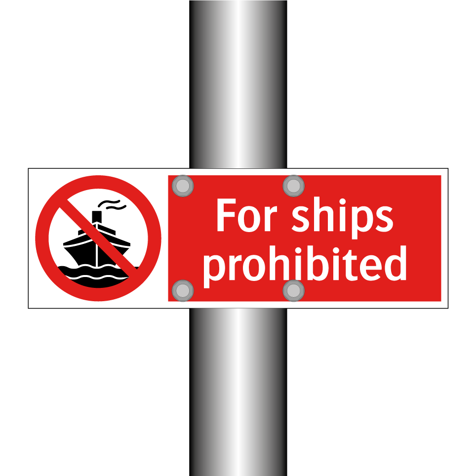 For ships prohibited