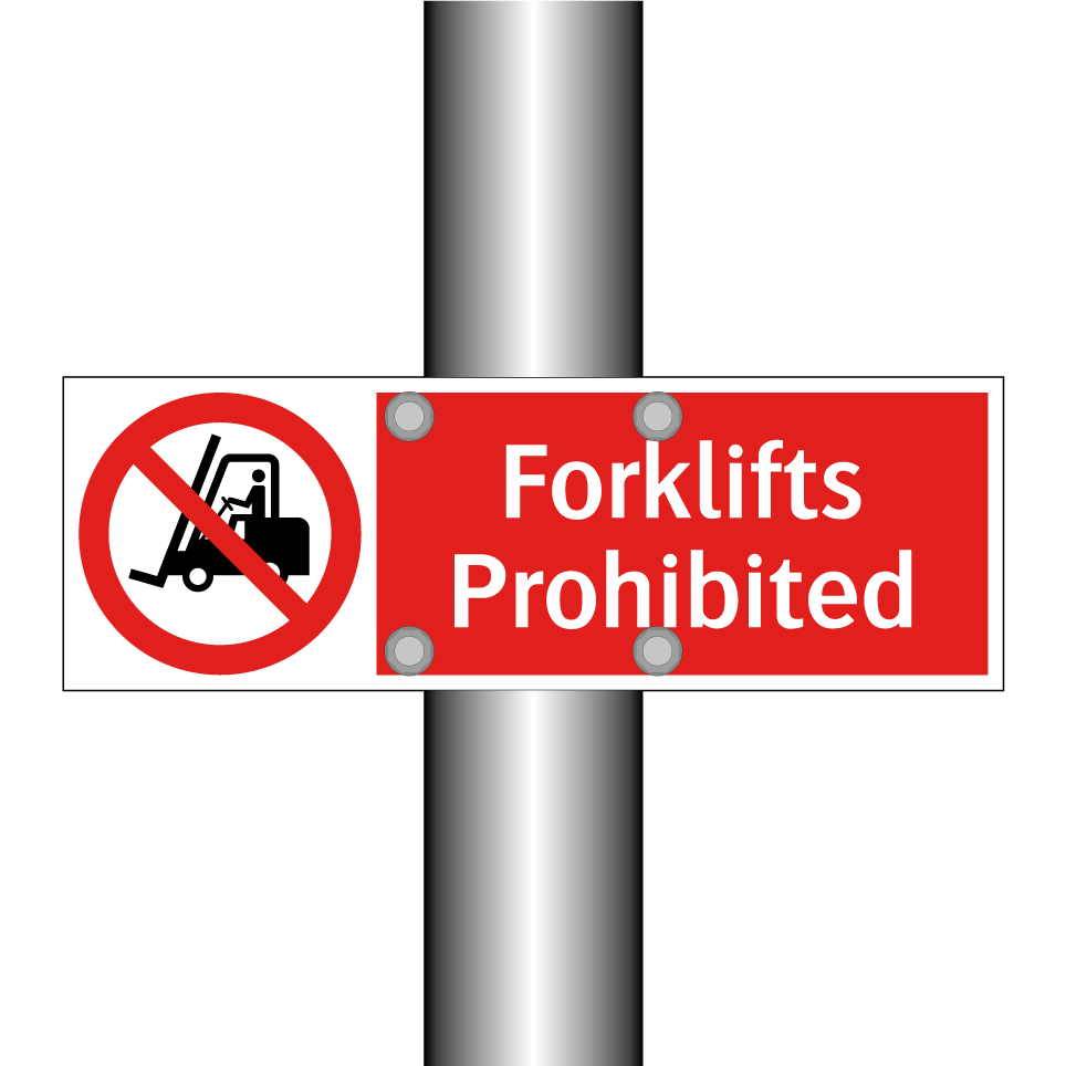 Forklifts Prohibited