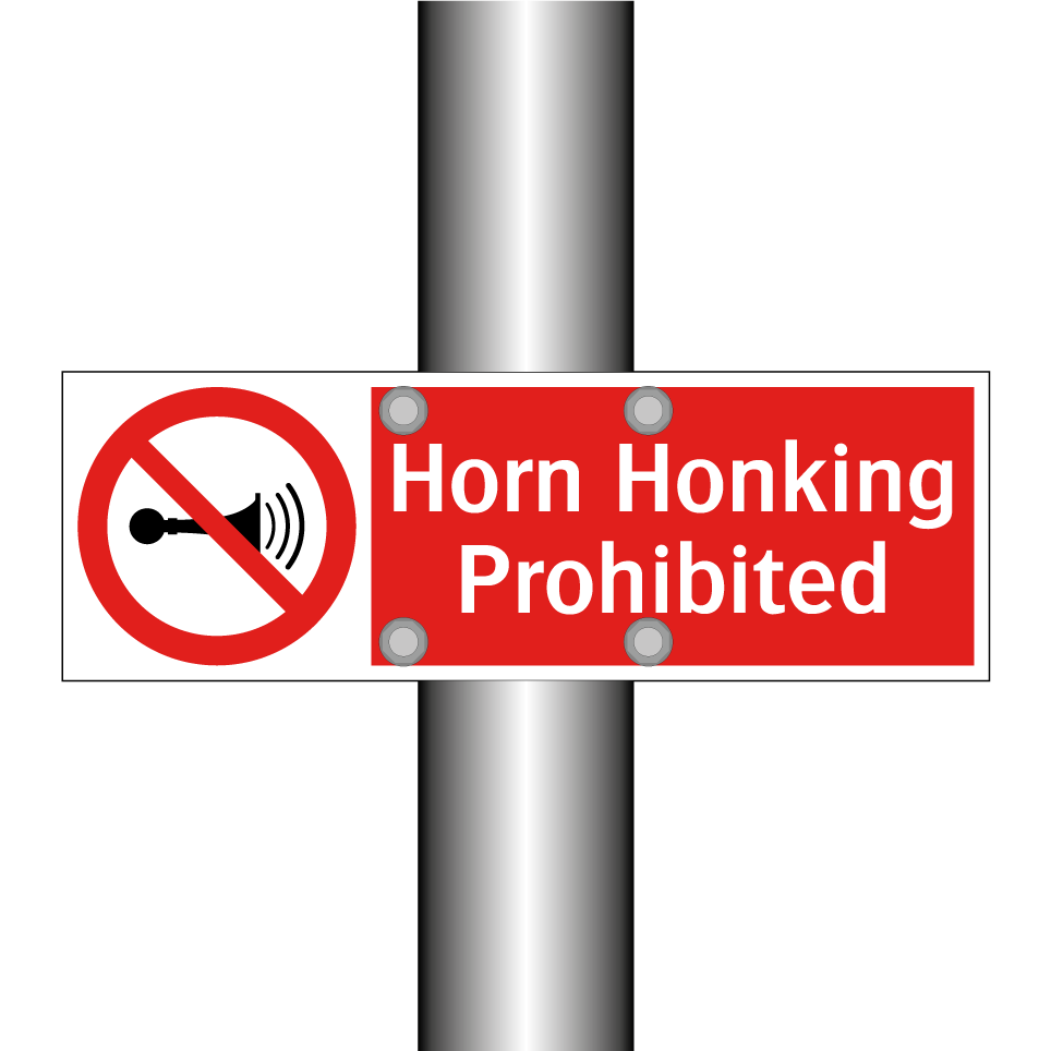 Horn Honking Prohibited