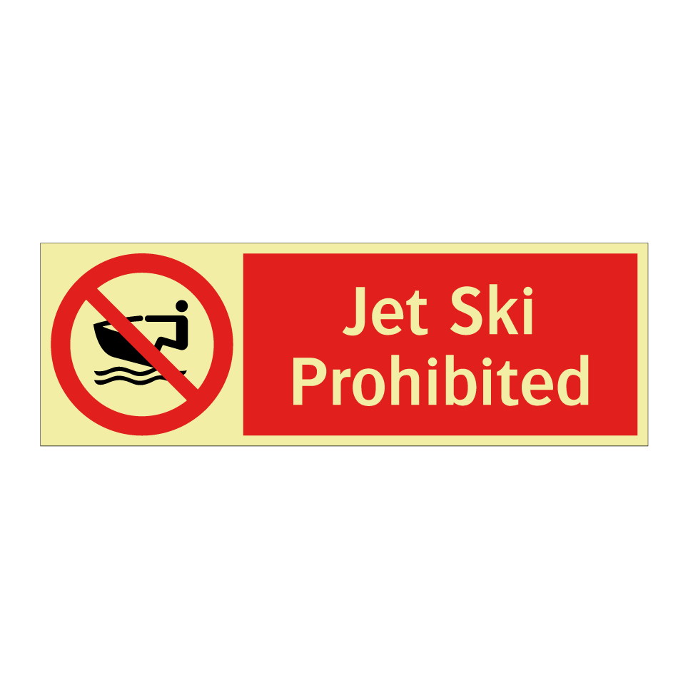 Jet Ski Prohibited