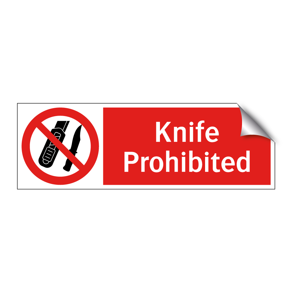 Knife Prohibited