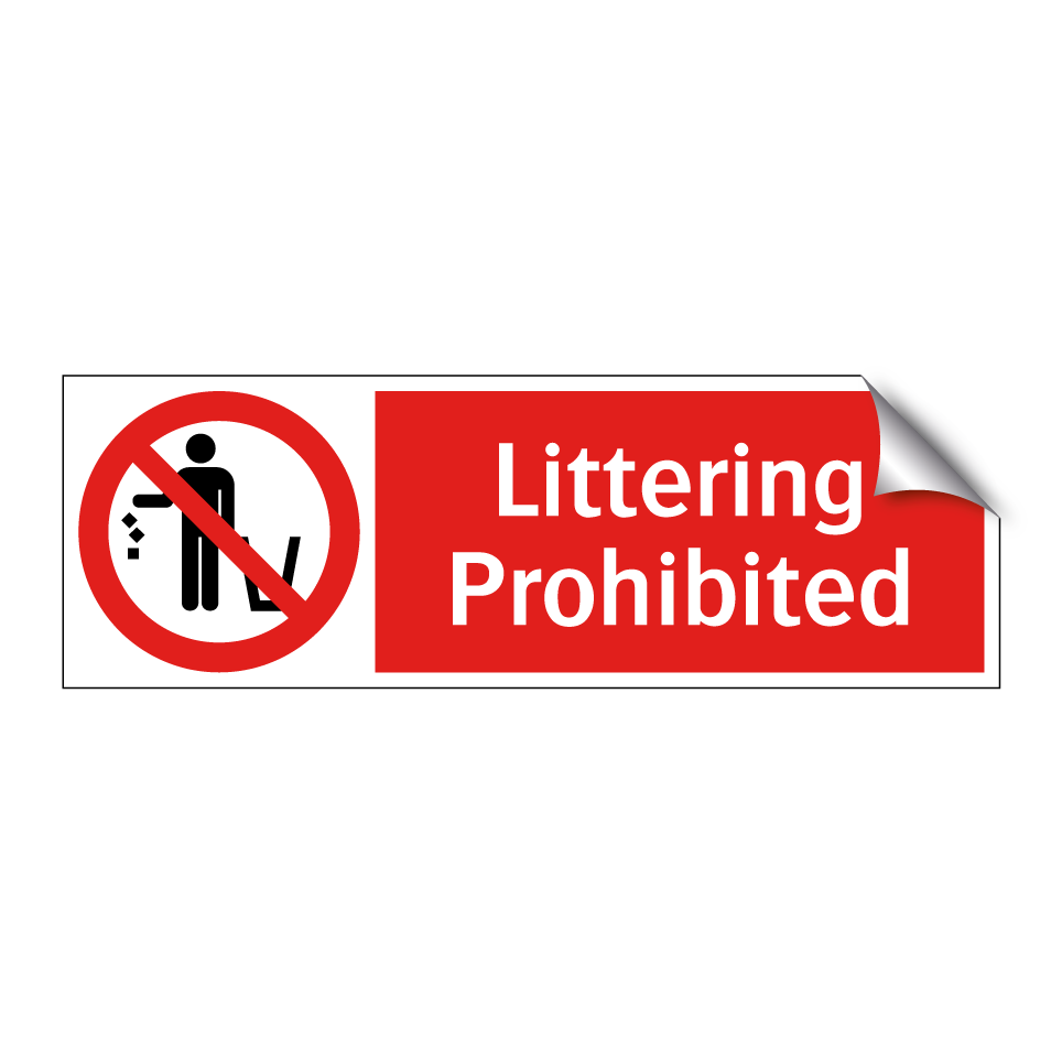 Littering Prohibited