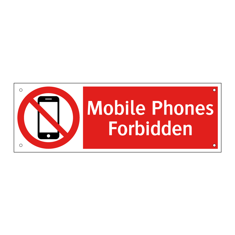 Mobile Phones Forbidden