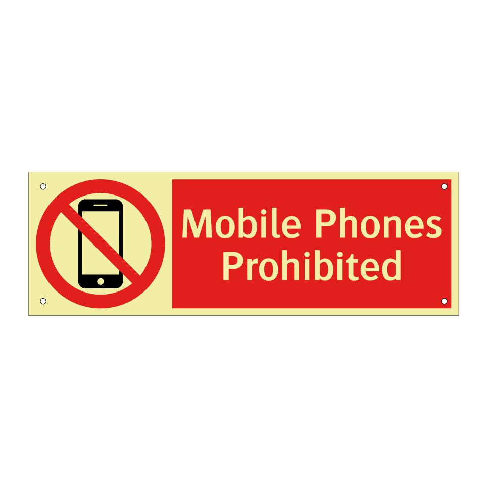 Mobile Phones Prohibited