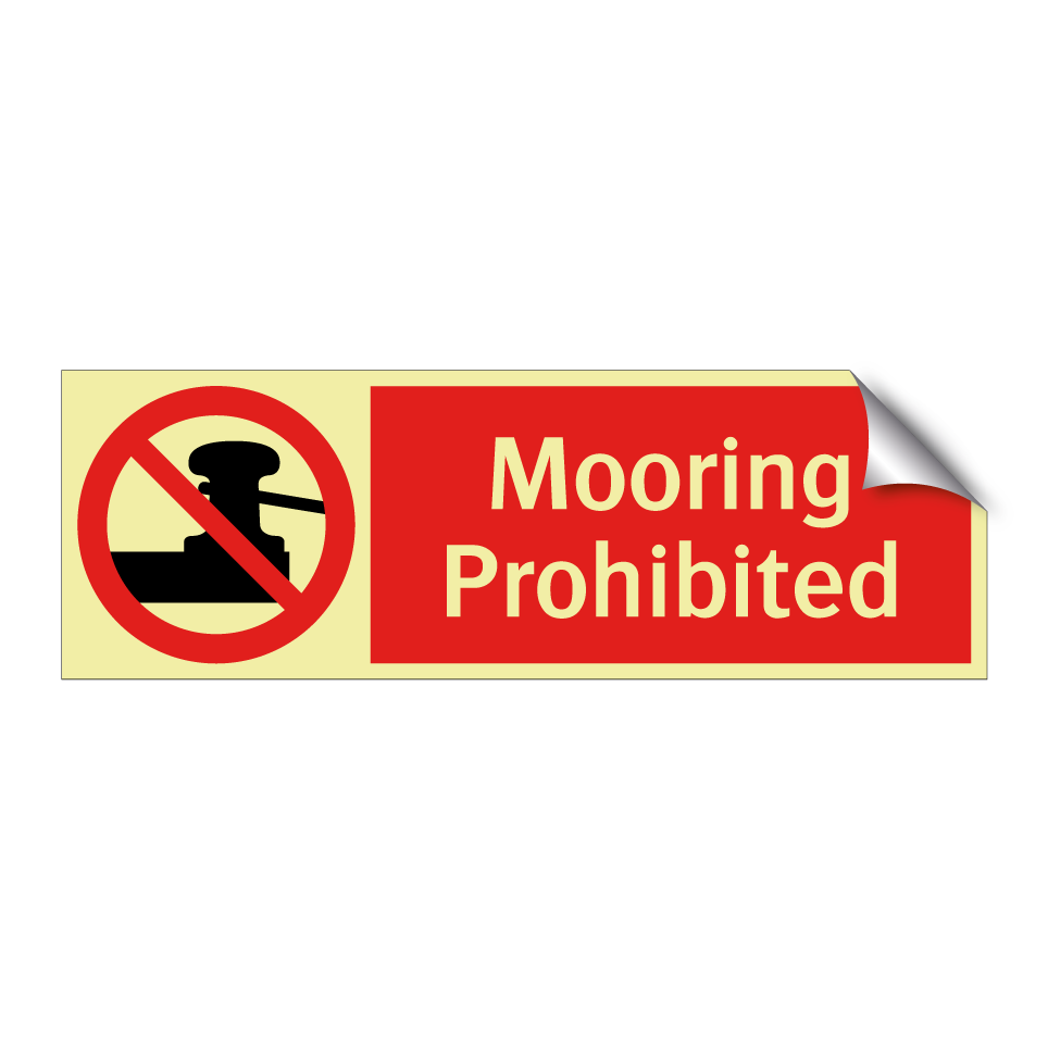 Mooring Prohibited
